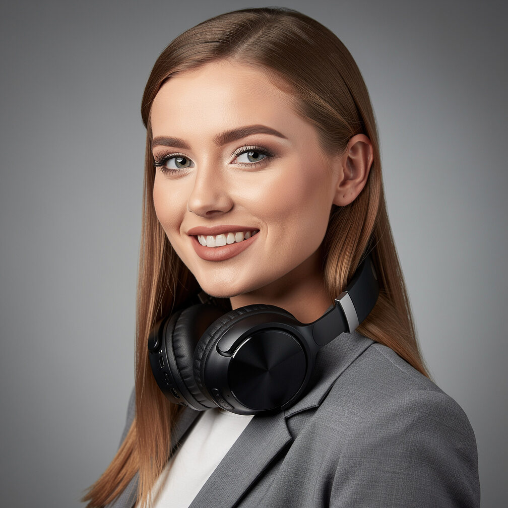 Portrait of a female broadcast graduate